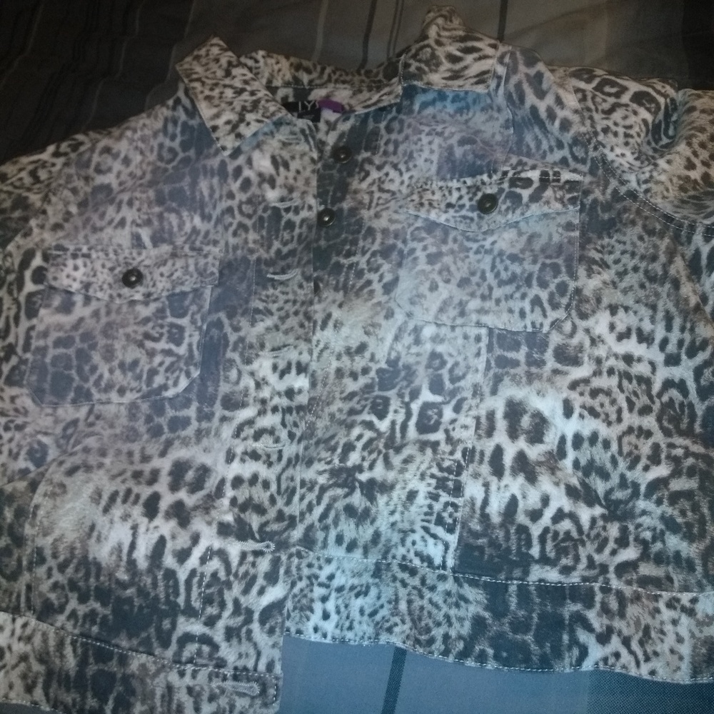 Leopard Print Jacket